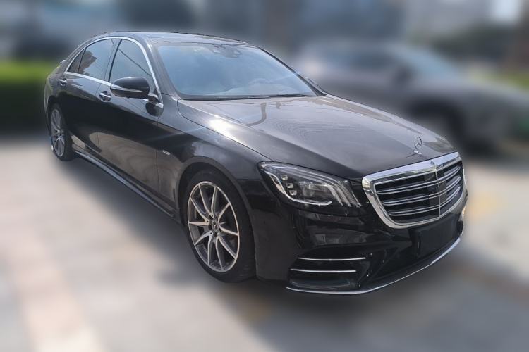 Used Mercedes-Benz S-Class 2019 S 450 L 4MATIC Exclusive Edition Front Right 45 Deg