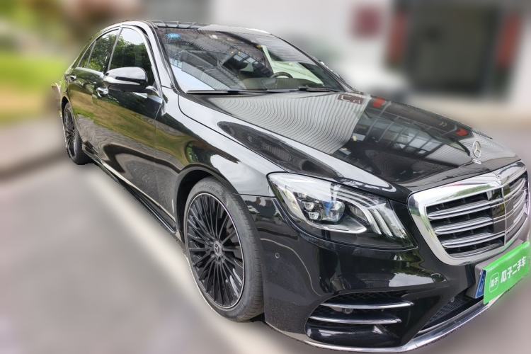 Used Mercedes-Benz S-Class 2019 S 450 L 4MATIC Front Right 45 Deg