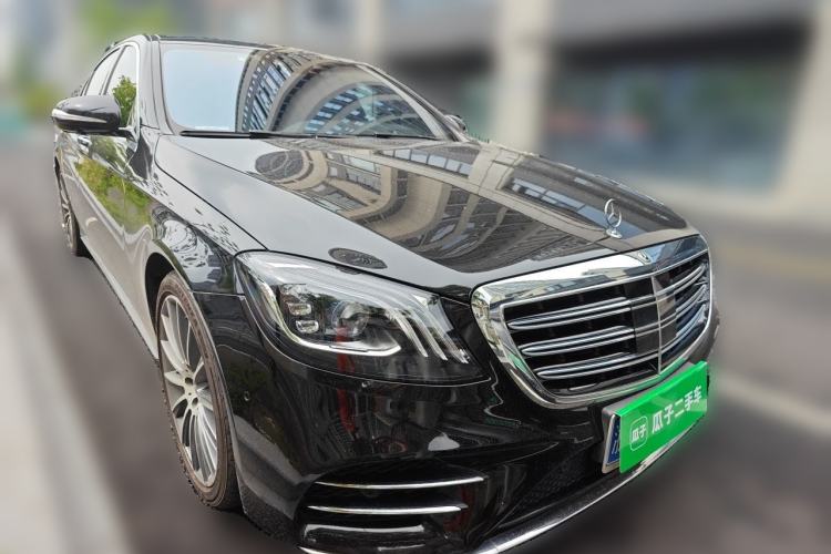 Used Mercedes-Benz S-Class 2019 S 450 L 4MATIC Exclusive Edition Front Right 45 Deg
