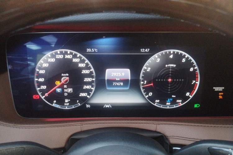 Used Mercedes-Benz S-Class 2019 S 350 L Prestige Model Ultimate Collection Instrument Cluster