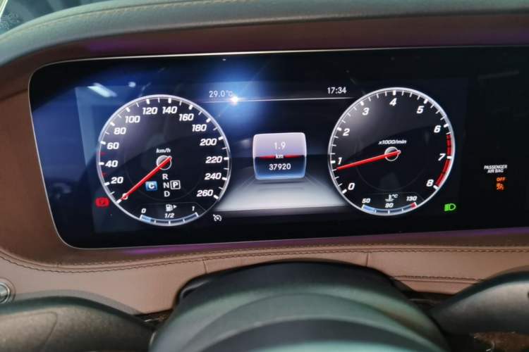 Used Mercedes-Benz S-Class 2019 S 350 L Luxury Model Instrument Cluster