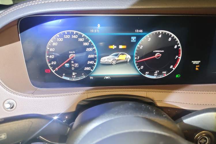 Used Mercedes-Benz S-Class 2019 S 350 L Prestige Model Ultimate Collection Instrument Cluster