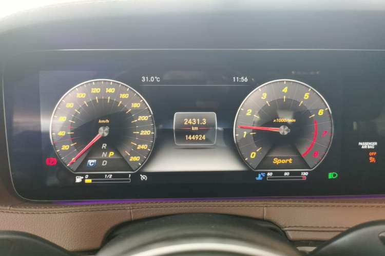 Used Mercedes-Benz S-Class 2019 S 350 L Executive Edition Instrument Cluster