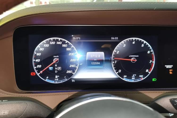 Used Mercedes-Benz S-Class 2019 S 350 L Executive Edition Instrument Cluster