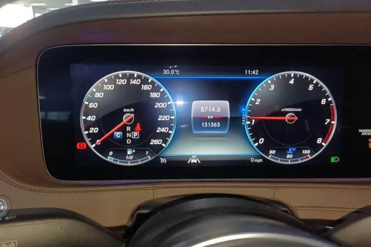 Used Mercedes-Benz S-Class 2019 S 350 L Luxury Edition Prestige Edition Instrument Cluster