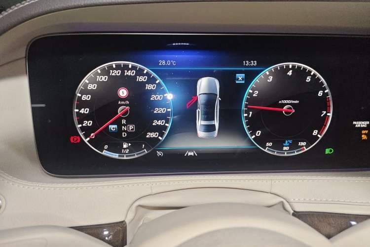 Used Mercedes-Benz S-Class 2019 S 350 L Luxury Edition Prestige Edition Instrument Cluster