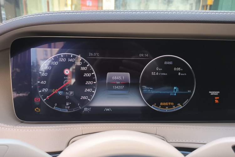 Used Mercedes-Benz S-Class 2019 S 450 L 4MATIC Exclusive Edition Instrument Cluster