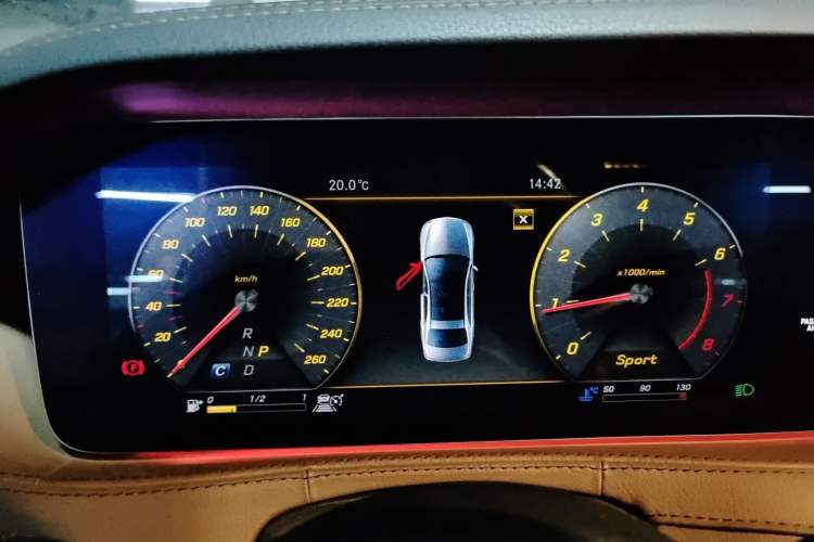 Used Mercedes-Benz S-Class  Instrument Cluster
