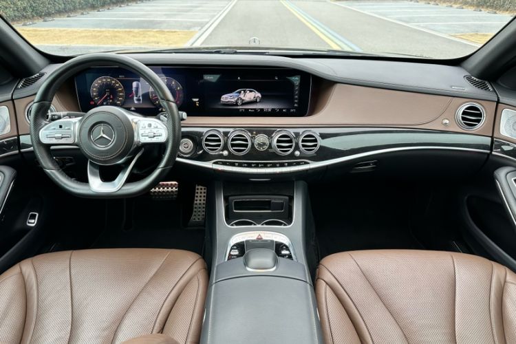 Used Mercedes-Benz S-Class 2019 S 450 L 4MATIC Interior 1