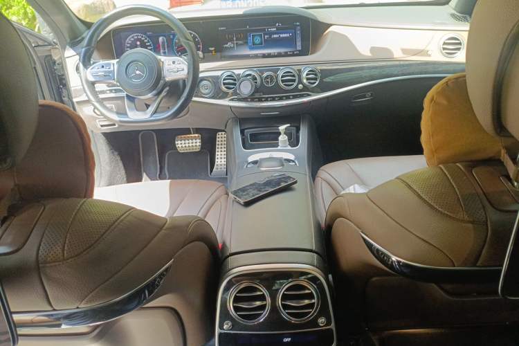 Used Mercedes-Benz S-Class 2019 S 450 L 4MATIC Interior 2