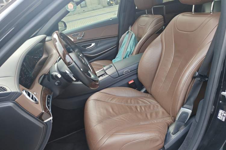 Used Mercedes-Benz S-Class 2019 S 350 L Luxury Edition Prestige Edition Left Front Seat