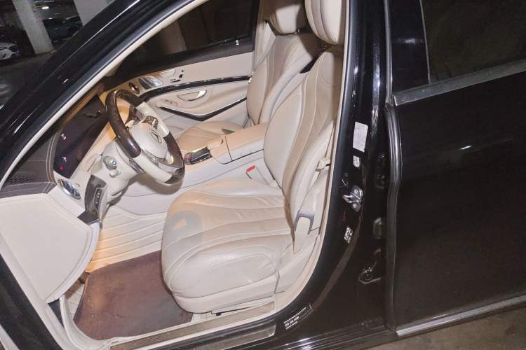 Used Mercedes-Benz S-Class 2019 S 350 L Luxury Edition Prestige Edition Left Front Seat