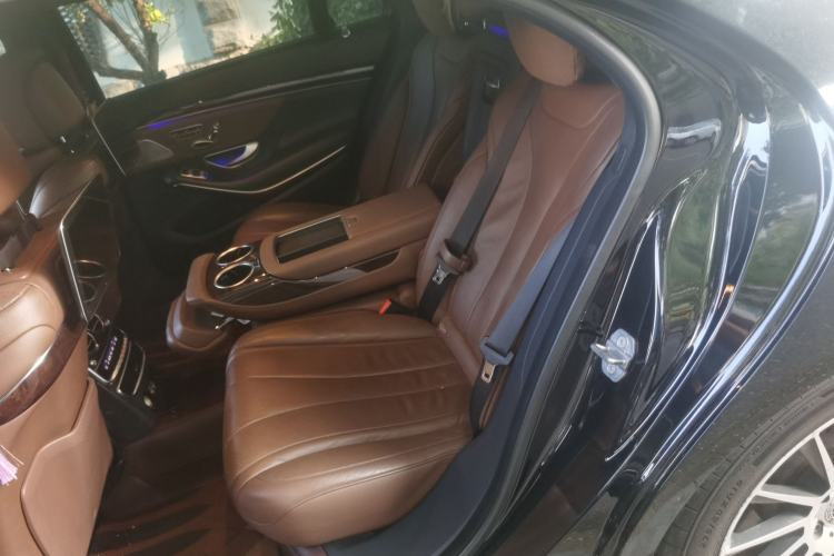 Used Mercedes-Benz S-Class 2019 S 350 L Luxury Edition Prestige Edition Left Rear Seat