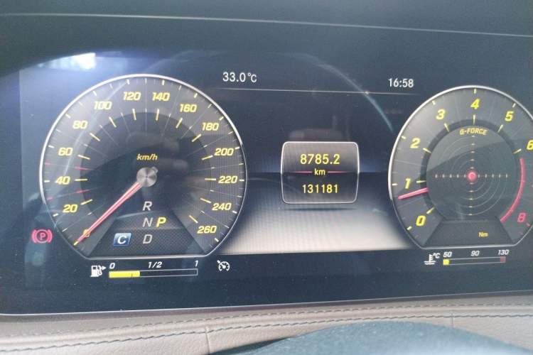 Used Mercedes-Benz S-Class 2019 S 350 L Executive Edition Odometer Close Up