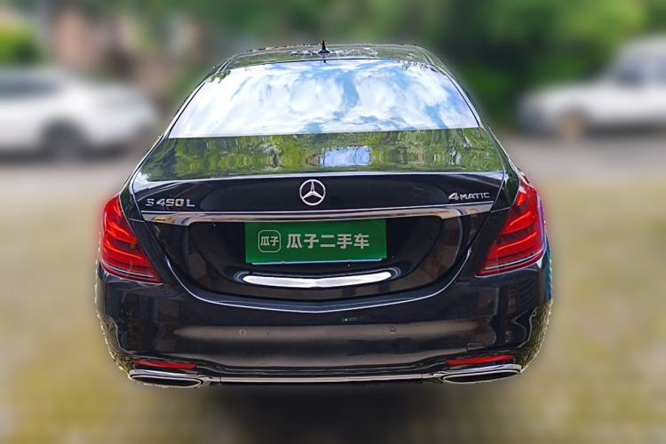 Used Mercedes-Benz S-Class 2019 S 450 L 4MATIC Exclusive Edition Rear