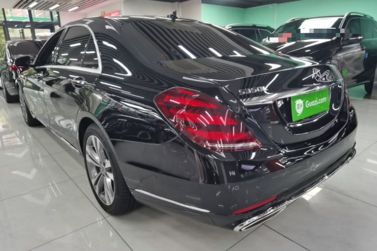 Used Mercedes-Benz S-Class 2019 S 350 L Luxury Model Rear Left 45 Deg