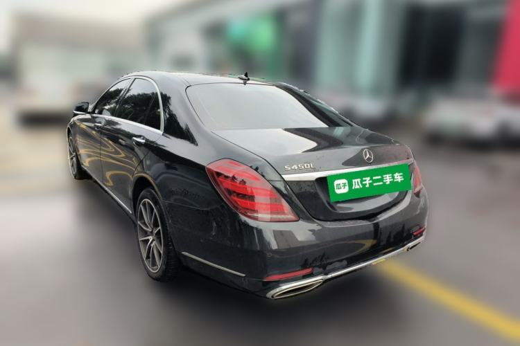 Used Mercedes-Benz S-Class 2019 S 450 L Rear Left 45 Deg