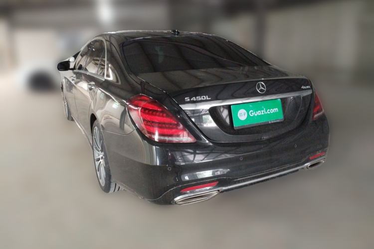 Used Mercedes-Benz S-Class 2019 S 450 L 4MATIC Rear Left 45 Deg