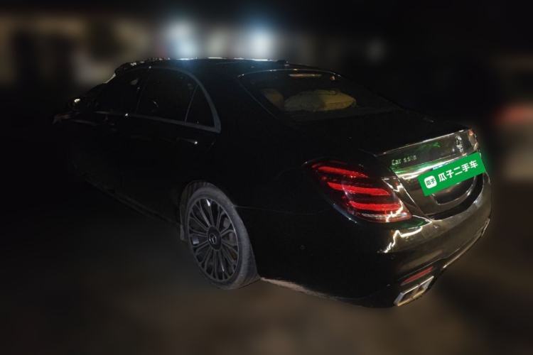 Used Mercedes-Benz S-Class 2019 S 450 L 4MATIC Rear Left 45 Deg