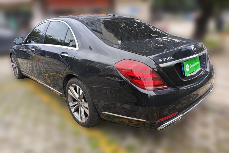 Used Mercedes-Benz S-Class 2019 S 350 L Luxury Model Rear Left 45 Deg