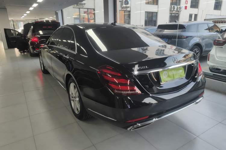 Used Mercedes-Benz S-Class 2019 S 350 L Executive Edition Rear Left 45 Deg