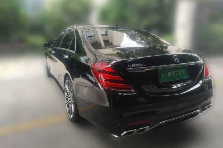 Used Mercedes-Benz S-Class 2019 S 450 L 4MATIC Rear Left 45 Deg