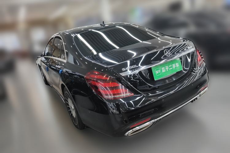 Used Mercedes-Benz S-Class 2019 S 450 L 4MATIC Rear Left 45 Deg