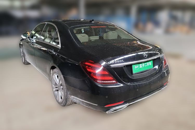 Used Mercedes-Benz S-Class 2019 S 350 L Luxury Edition Prestige Edition Rear Left 45 Deg