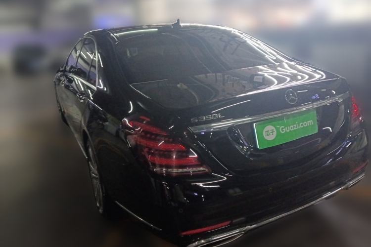 Used Mercedes-Benz S-Class 2019 S 350 L Luxury Edition Prestige Edition Rear Left 45 Deg