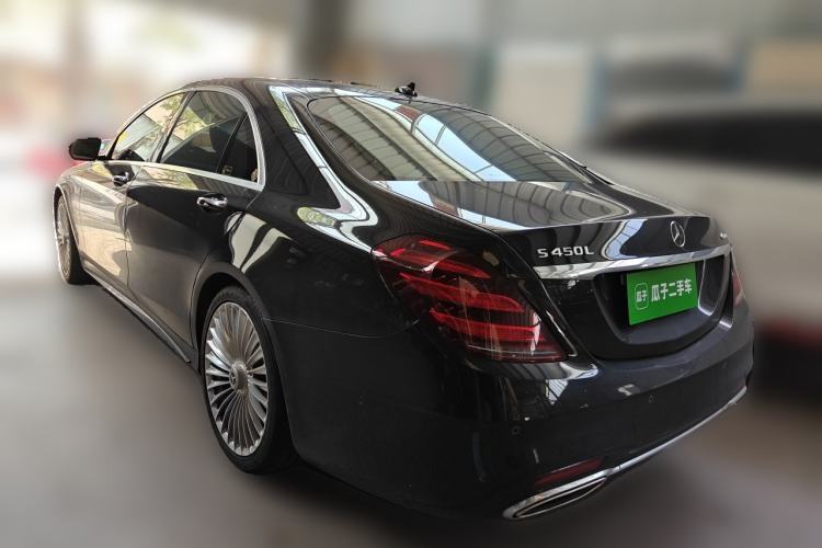 Used Mercedes-Benz S-Class 2019 S 450 L 4MATIC Rear Left 45 Deg
