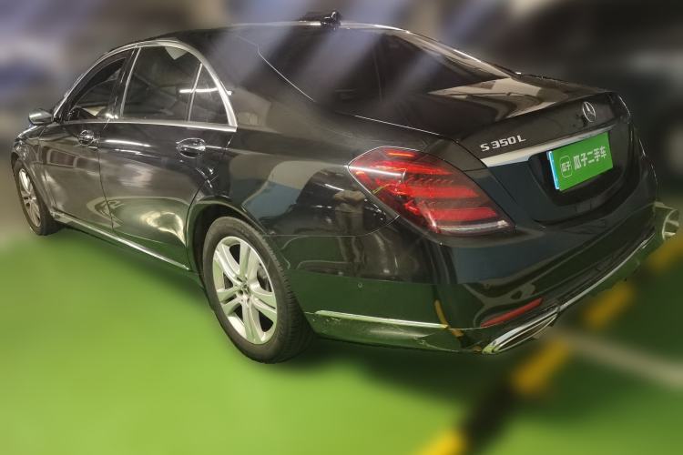 Used Mercedes-Benz S-Class 2019 S 350 L Executive Edition Rear Left 45 Deg