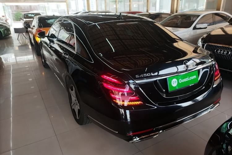 Used Mercedes-Benz S-Class 2019 S 320 L Rear Left 45 Deg