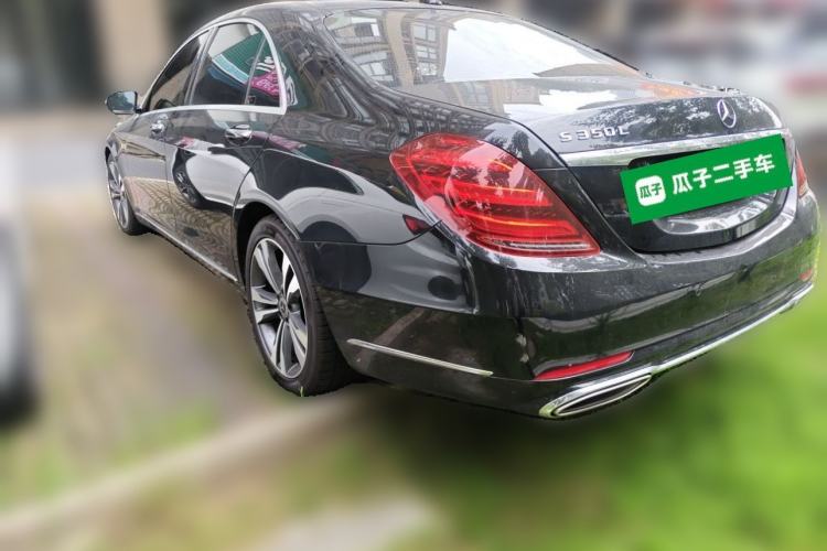 Used Mercedes-Benz S-Class 2019 S 350 L Luxury Edition Prestige Edition Rear Left 45 Deg