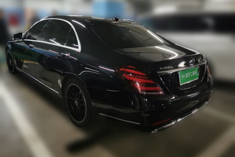 Used Mercedes-Benz S-Class 2019 S 350 L Luxury Edition Prestige Edition Rear Left 45 Deg