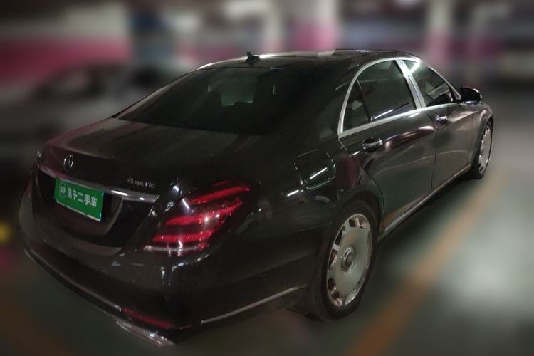 Used Mercedes-Benz S-Class 2019 S 350 L Luxury Model Rear Right 45 Deg