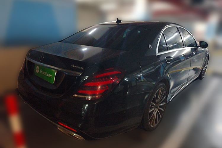 Used Mercedes-Benz S-Class 2019 S 450 L 4MATIC Rear Right 45 Deg