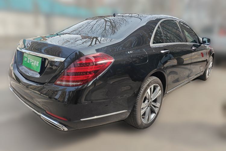 Used Mercedes-Benz S-Class 2019 S 350 L Luxury Edition Prestige Edition Rear Right 45 Deg