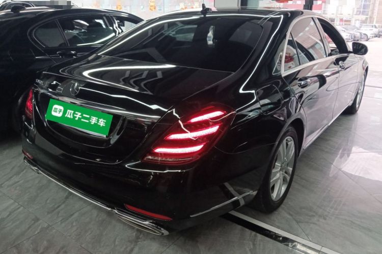 Used Mercedes-Benz S-Class 2019 S 350 L Executive Edition Rear Right 45 Deg
