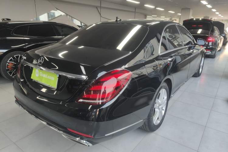 Used Mercedes-Benz S-Class 2019 S 350 L Executive Edition Rear Right 45 Deg