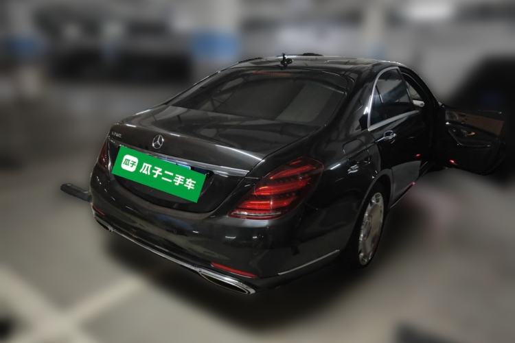 Used Mercedes-Benz S-Class 2019 S 350 L Luxury Model Rear Right 45 Deg