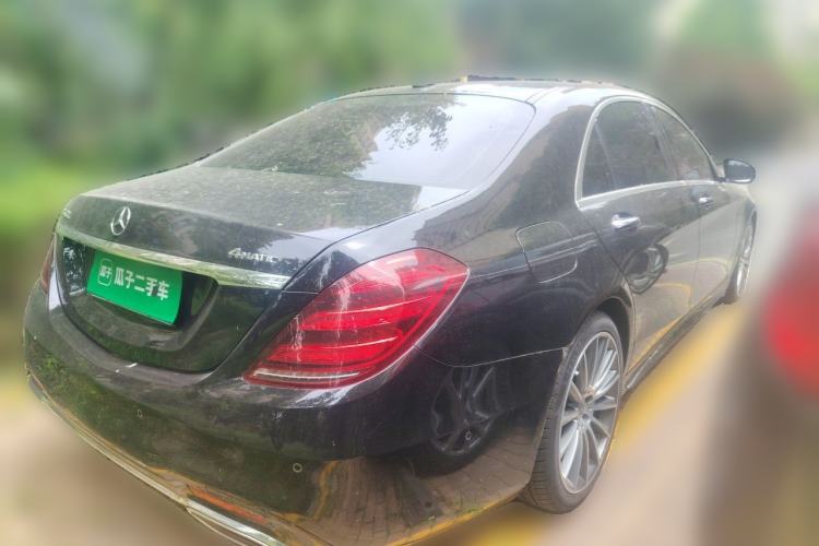 Used Mercedes-Benz S-Class 2019 S 450 L 4MATIC Rear Right 45 Deg