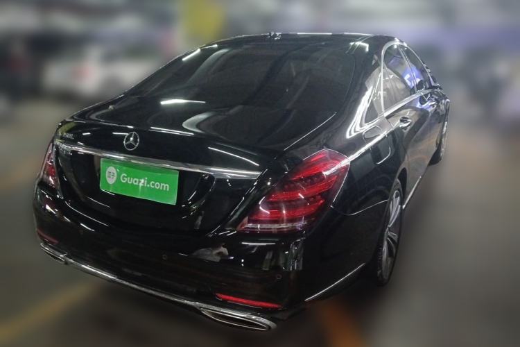 Used Mercedes-Benz S-Class 2019 S 350 L Luxury Edition Prestige Edition Rear Right 45 Deg