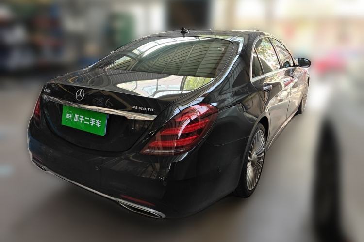 Used Mercedes-Benz S-Class 2019 S 450 L 4MATIC Rear Right 45 Deg
