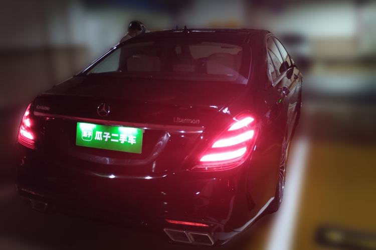 Used Mercedes-Benz S-Class 2019 S 450 L 4MATIC Rear Right 45 Deg