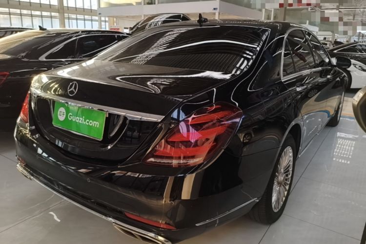 Used Mercedes-Benz S-Class 2019 S 350 L Executive Edition Rear Right 45 Deg
