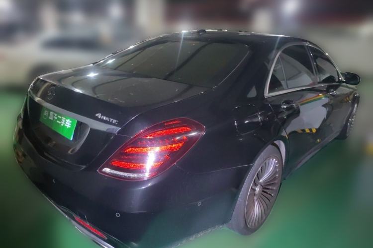 Used Mercedes-Benz S-Class 2019 S 450 L 4MATIC Rear Right 45 Deg
