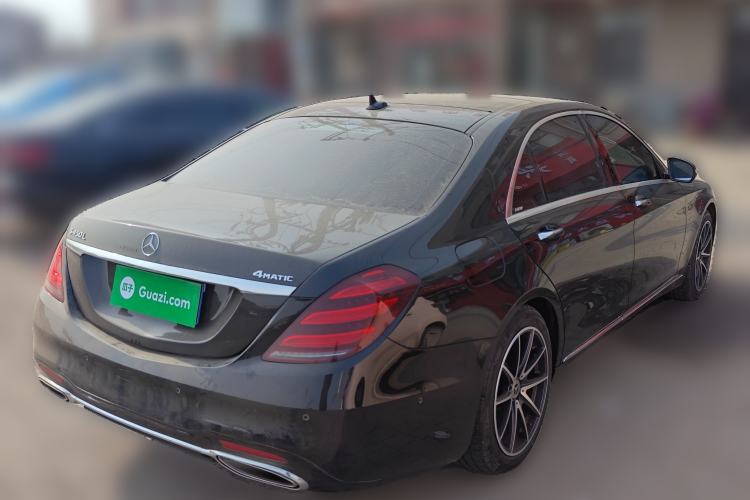 Used Mercedes-Benz S-Class 2019 S 350 L Luxury Edition Prestige Edition Rear Right 45 Deg
