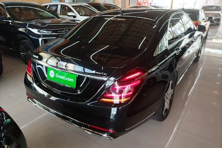 Used Mercedes-Benz S-Class 2019 S 320 L Rear Right 45 Deg