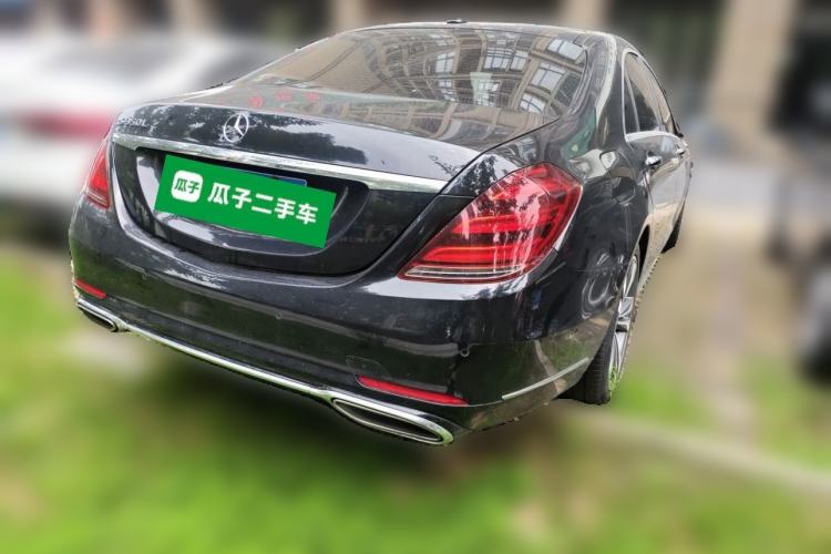 Used Mercedes-Benz S-Class 2019 S 350 L Luxury Edition Prestige Edition Rear Right 45 Deg
