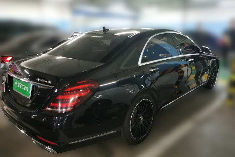 Used Mercedes-Benz S-Class 2019 S 350 L Luxury Edition Prestige Edition Rear Right 45 Deg